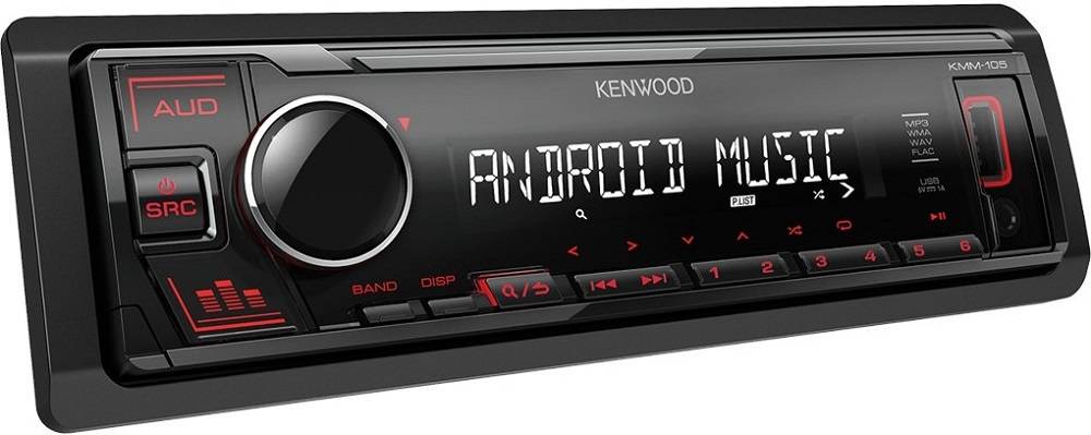 KENWOOD KMM-105RY - Autorádio bez CD mechaniky, s USB a AUX