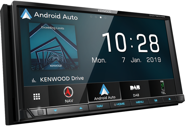 KENWOOD DNX-7190DABS - Autorádio 7" BT, DAB+, CarPlay, Android Auto, navigace