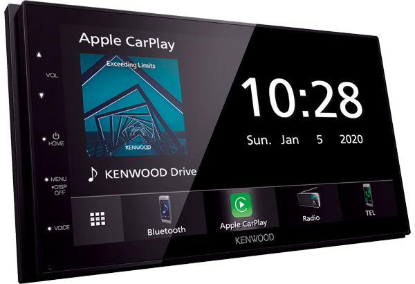 KENWOOD DMX-5020BTS - 6,8" Multimediální AV přijímač s Bluetooth a Apple CarPlay® a Android Auto™