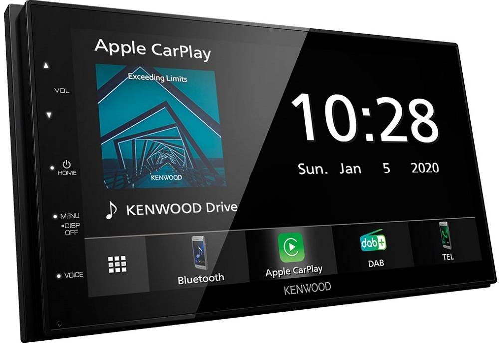 KENWOOD DMX-5020DABS - 6,8" Multimediální AV přijímač s Bluetooth, DAB+ a Apple CarPlay® a Android Auto™