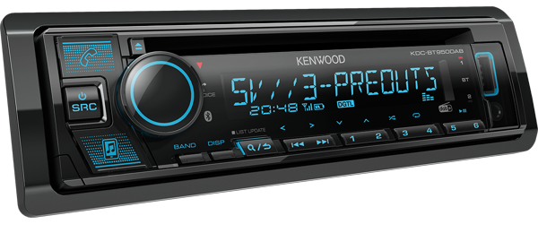 KENWOOD KDC-BT950DAB - Autorádio s CD, USB, Bluetooth, 5 V RCA a DAB+