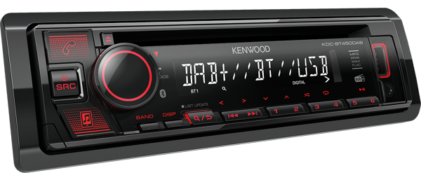 KENWOOD KDC-BT450DAB - Autorádio s CD, USB, BT, DAB+