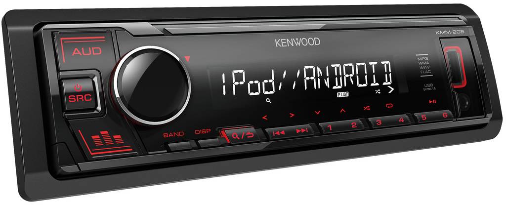 KENWOOD KMM-205 - Autorádio bez CD mechaniky, s USB a AUX
