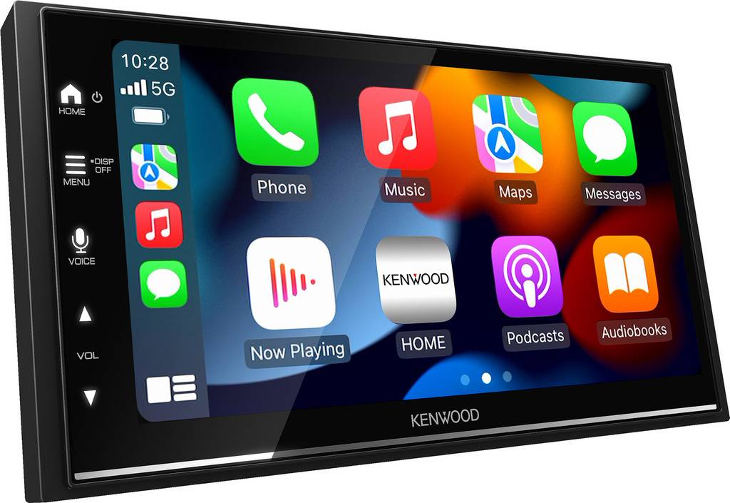 KENWOOD DMX-7722DABS - 6,8" Multimediální AV přijímač s Bluetooth, DAB+ a Apple CarPlay a Android Auto